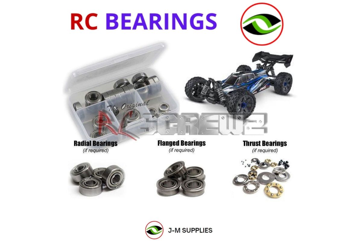RCScrewZ Metal Shielded Bearings tra140b Kit for Traxxas Jato 4x4 BL-2s 1/8 Buggy (#90154-4) â High-Performance, Low-Friction RC Bearings