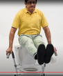 MOBB Healthcare Ultimate Adjustable Toilet Safety Frame, 400lb, All Std Toilets, Universal Fit Steel