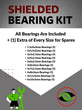 Upgrade Your RC Car with Metal Shielded Bearings For Align - RCScrewZ | RC Car Upgrades - High Performance Upgrade | Durable & Reliable - by J-M SUPPLIES