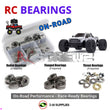 J-M SUPPLIES RC Parts Store - RCScrewZ Metal Shielded Bearing Kit ara050b for ARRMA Big Rock 6S BLX 1/7 Electric 4WD Brushless Monster Truck (ARA7612, 7612) | PRO