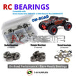 J-M SUPPLIES RC Parts Store - RCScrewZ Metal Shielded Bearing Kit ara066b for ARRMA QUAKE 223S BLX DSC 1/10 2WD RTR Brushless Monster Truck (#ARA3537) | PRO