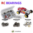 J-M SUPPLIES RC Parts Store - RCScrewZ Metal Shielded Bearing Kit asc109b for Team Associated RC10T2 1/10 Electric 2WD Off-Road Stadium Truck (#7012, #7035, #7036) | UPG