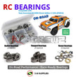 J-M SUPPLIES RC Parts Store - RCScrewZ Metal Shielded Bearing Kit asc161b for Team Associated RC10DR Desert Edition RTR 1/10 Electric 2WD Off-Road Desert Rally Buggy (#90052, #ASC90052) | UPG