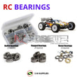 J-M SUPPLIES RC Parts Store - RCScrewZ Metal Shielded Bearing Kit ass036b for Team Associated RC8Te Team Kit 1/8 Electric 4WD Off-Road Truggy (#80911) | UPG