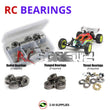 J-M SUPPLIES RC Parts Store - RCScrewZ Metal Shielded Bearing Kit ass050b for Team Associated RC10B4.2 RTR / Factory Team 1/10 Electric 2WD Off-Road Buggy (#9042, #ASC9042) | RCX