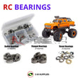 J-M SUPPLIES RC Parts Store - RCScrewZ Metal Shielded Bearing Kit cen032b for CEN Racing Ford B50 #8960 RC Car | SET