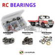 Representative image of an RCScrewZ metal-shielded bearing kit for CrossRC WT-4 Roll Back Wreckr CZRWT4; exact bearing sizes and quantities vary by RC model.