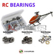 J-M SUPPLIES - RCScrewZ Metal Shielded Bearing Kit gau015b for Gaui X7-FZ Helicopter RC | SET -