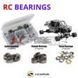 J-M SUPPLIES RC Parts Store - RCScrewZ Metal Shielded Bearing Kit gma013b for GMade GOM/Plus #GM5600/20 RC Car | SET