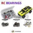 J-M SUPPLIES RC Parts Store - RCScrewZ Metal Shielded Bearing Kit gma016b for GMade GS02 Komodo Double Cab GM57004 RC Car | SET