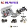 Representative image of an RCScrewZ metal-shielded bearing kit for Kyosho V-One R 1/10 Nitro 4WD Touring Car (31011); exact bearing sizes and quantities vary by RC model.