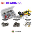 J-M SUPPLIES RC Parts Store - RCScrewZ Metal Shielded Bearing Kit kyo055b for Kyosho Inferno MP777 SP1 1/8 Nitro 4WD Off-Road Racing Buggy (31778) | SET