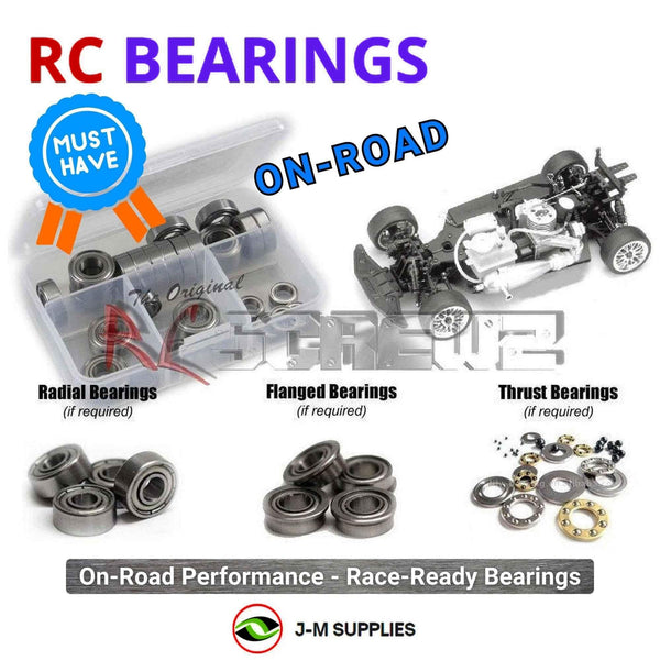 J-M SUPPLIES RC Parts Store - RCScrewZ Metal Shielded Bearing Kit kyo060b for Kyosho PureTen GP Alpha2 1/10 4WD Touring Car | RCX