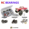 J-M SUPPLIES - RCScrewZ Metal Shielded Bearing Kit kyo180b for Kyosho Mad Crusher GP #33152 RC | SET -
