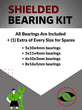 Upgrade Your RC Car with Metal Shielded Bearings for Kyosho Inferno MP9 TKI4 V2 | kyo196b - High Performance Upgrade | Durable & Reliable - by J-M SUPPLIES