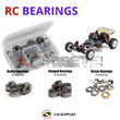 Representative image of an RCScrewZ metal-shielded bearing kit for Kyosho Ultima Vintage Series 1/10 Electric 2WD Buggy (30625); exact bearing sizes and quantities vary by RC model.