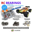 J-M SUPPLIES RC Parts Store - RCScrewZ Metal Shielded Bearing Kit los026b for Team Losi Muggy RTR/Pro 1/8 Nitro 4WD Monster Truck Truggy (LOSB0018) | SET