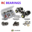J-M SUPPLIES RC Parts Store - RCScrewZ Metal Shielded Bearing Kit los078b for Team Losi Racing 22SCT 2.0 Race Kit 1/10 Electric 2WD Short Course Truck (TLR03003) | SET