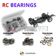 J-M SUPPLIES - RCScrewZ Metal Shielded Bearing Kit los138b for Losi 22S 2WD Drag Car Roller (LOS03041) | SET -