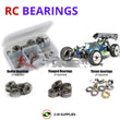 J-M SUPPLIES RC Parts Store - RCScrewZ Metal Shielded Bearing Kit mug031b for Mugen Seiki MBX7R ECO #E2016 RC Car | SET
