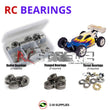 J-M SUPPLIES RC Parts Store - RCScrewZ Metal Shielded Bearing Kit ofn010b for Ofna Ultra MBX R2 1/8th RC Car | SET