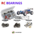J-M SUPPLIES RC Parts Store - RCScrewZ Metal Shielded Bearing Kit ofn014b for Ofna Ultra LX Pro 1/8th Buggy RC Car | SET