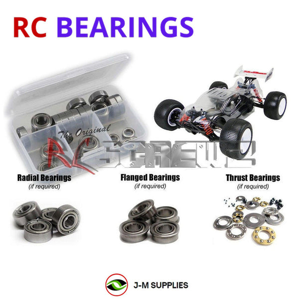 J-M SUPPLIES RC Parts Store - RCScrewZ Metal Shielded Bearing Kit ofn060b for Ofna Hyper 10TT RC Car | PRO
