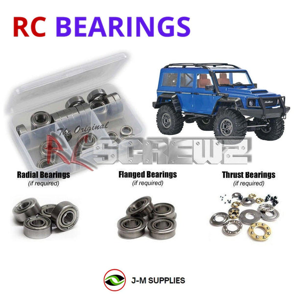 J-M SUPPLIES RC Parts Store - RCScrewZ Metal Shielded Bearing Kit ofn083b for Ofna/Hobao DC-1 Trail Crawler | SET
