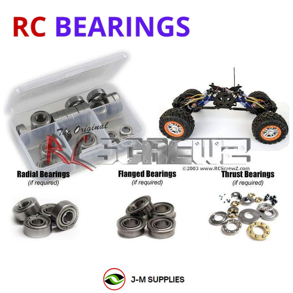 J-M SUPPLIES RC Parts Store - RCScrewZ Metal Shielded Bearing Kit rcr005b for RedCat Racing Rockslide Crawler RC Car | UPG