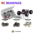 J-M SUPPLIES RC Parts Store - RCScrewZ Metal Shielded Bearing Kit rcr042b for RedCat Racing Avalanche XTE RC Car | UPG