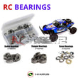 J-M SUPPLIES RC Parts Store - RCScrewZ Metal Shielded Bearing Kit rcr047b for Redcat Racing Sandstorm Baja 1/10 Electric 4WD Baja Buggy | SET