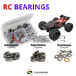 J-M SUPPLIES RC Parts Store - RCScrewZ Metal Shielded Bearing Kit rcr061b for Redcat Racing TR-MT8E BE6S 1/8 Electric Brushless 6S 4WD Monster Truck (RERTR-MT8E-BE6S) | SET