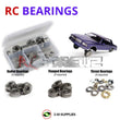 J-M SUPPLIES - RCScrewZ Metal Shielded Bearing Kit rer075b for RedCat 1979 Monte Carlo Lowrider 1/10 | RCX -