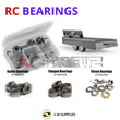 J-M SUPPLIES RC Parts Store - RCScrewZ Metal Shielded Bearing Kit rer081b for Redcat Racing Custom Trailer 1/10 Accessory Trailer Towable Trailer Car Hauler Trailer (RER21925, 21925) | SET