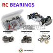 J-M SUPPLIES RC Parts Store - RCScrewZ Metal Shielded Bearing Kit tam061b for Tamiya TG10 Mk.2 Pro 1/10 Nitro 4WD On-Road Touring Car Chassis (#44042) | SET