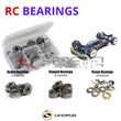 Representative image of an RCScrewZ metal-shielded bearing kit for Tamiya TRF416 1/10 Electric 4WD Touring Car (42106); exact bearing sizes and quantities vary by RC model.