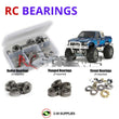 J-M SUPPLIES RC Parts Store - RCScrewZ Metal Shielded Bearing Kit tam148b for Tamiya Bruiser 4x4 Re-Release 1/10 Electric 4WD Off-Road Pickup Truck (#58519) | PRO