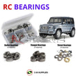 J-M SUPPLIES - RCScrewZ Metal Shielded Bearing Kit tam220b for Tamiya CC02 Chassis/G500 #58675 RC Car | PRO - tam220b