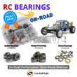 J-M SUPPLIES RC Parts Store - RCScrewZ Metal Shielded Bearing Kit tam237b for Tamiya Wild One Blockhead Motors 1/10 Electric 2WD Off-Road Racing Buggy (#58695) | UPG