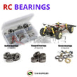 Representative image of an RCScrewZ metal-shielded bearing kit for Tamiya Super Hotshot 1/10 Electric 4WD Buggy (58517); exact bearing sizes and quantities vary by RC model.