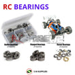 J-M SUPPLIES RC Parts Store - RCScrewZ Metal Shielded Bearing Kit tek020b for Tekno RC NB48 2.0 1/8 Nitro 4WD Competition Buggy (#TKR9300) | SET