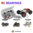 J-M SUPPLIES RC Parts Store - RCScrewZ Metal Shielded Bearing Kit thu038b for Thunder Tiger 1/8 MT4-G3 RC Car | UPG