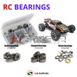 Representative image of an RCScrewZ metal-shielded bearing kit for Traxxas Jato 2.5 RTR 1/10 Nitro 2WD Stadium Truck (5510); exact bearing sizes and quantities vary by RC model.