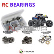 J-M SUPPLIES RC Parts Store - RCScrewZ Metal Shielded Bearing Kit tra024b for Traxxas Stampede VXL 1/10 Electric 2WD/4WD Monster Truck (3607, 6708) | UPG