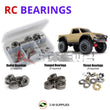 J-M SUPPLIES RC Parts Store - RCScrewZ Metal Shielded Bearing Kit tra091b for Traxxas TRX-4 Sport 82024-4 RC Car | UPG