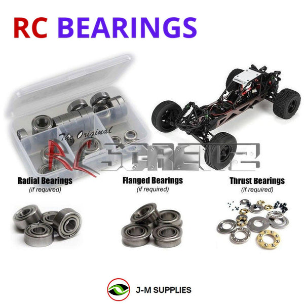 J-M SUPPLIES RC Parts Store - RCScrewZ Metal Shielded Bearing Kit vat001b for Vaterra Glamis Uno RC Car | RCX
