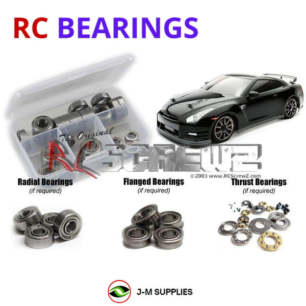 J-M SUPPLIES RC Parts Store - RCScrewZ Metal Shielded Bearing Kit vat005b for Vaterra Nissan GTR RC Car | RCX