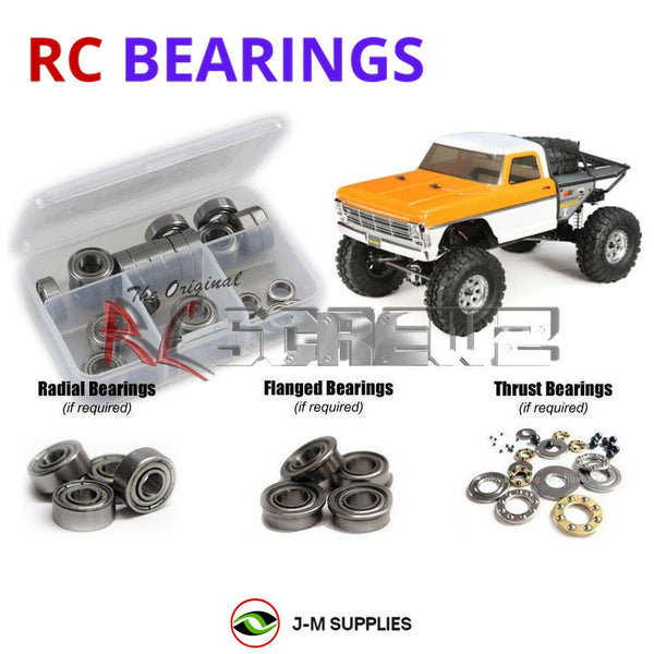 J-M SUPPLIES RC Parts Store - RCScrewZ Metal Shielded Bearing Kit vat016b for Vaterra Ascender 1968 F-100 1/10 4WD VTR03093 | RCX