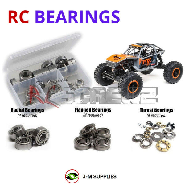 J-M SUPPLIES - RCScrewZ Metal Shielded Bearings axi043b for Axial 1/18 UTB18 Capra 4WD Unlimited (AXI01002) | SET -