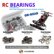 J-M SUPPLIES RC Parts Store - RCScrewZ Metal Shielded Bearings cor012b for Team Corally SSX8 S/R 1/8th (#C00130 / C00131) | RCX